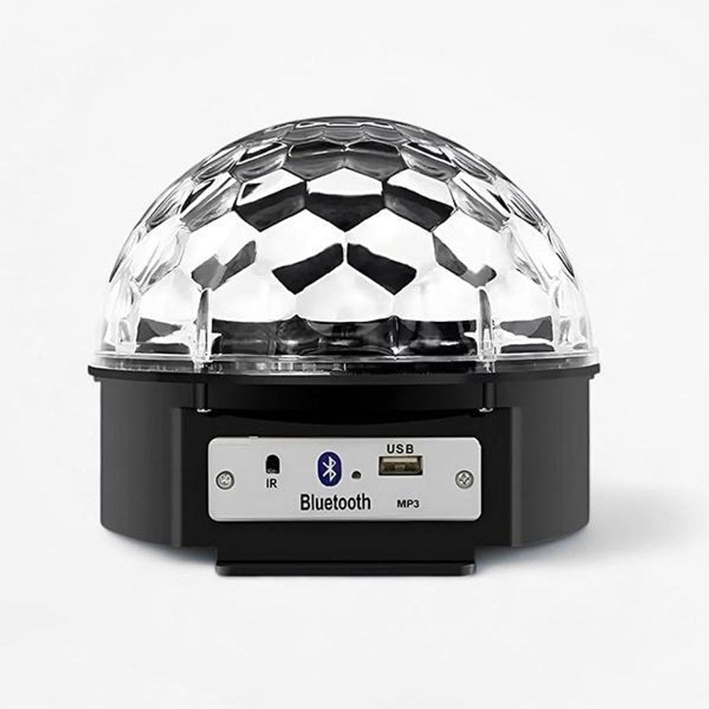 Globo De Luz Led Rgb Musical Bluetooth Usb Mp3 Bola Maluca