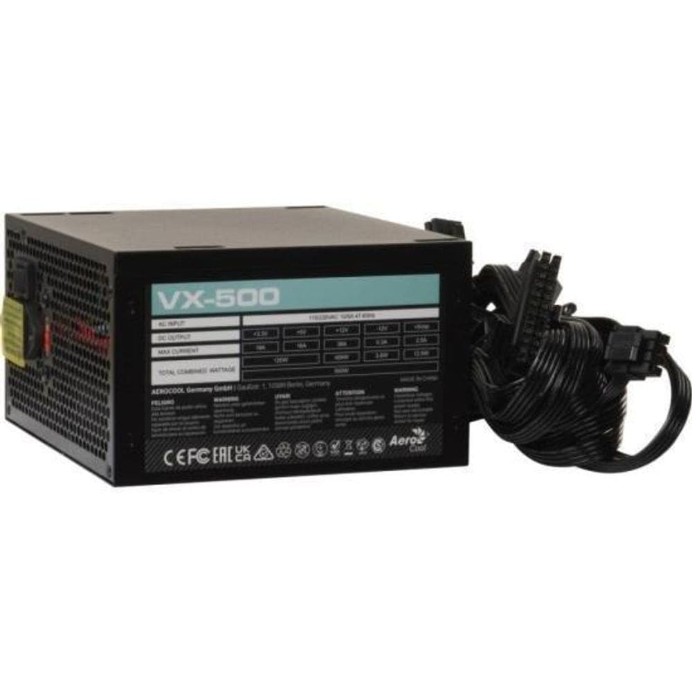 Fonte Gamer Atx Aerocool Stealth Vx-500 500W Bivolt