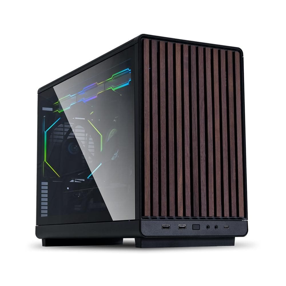 Gabinete Lian Li A3 M-Atx Wood Edition Lateral Vidro Preto