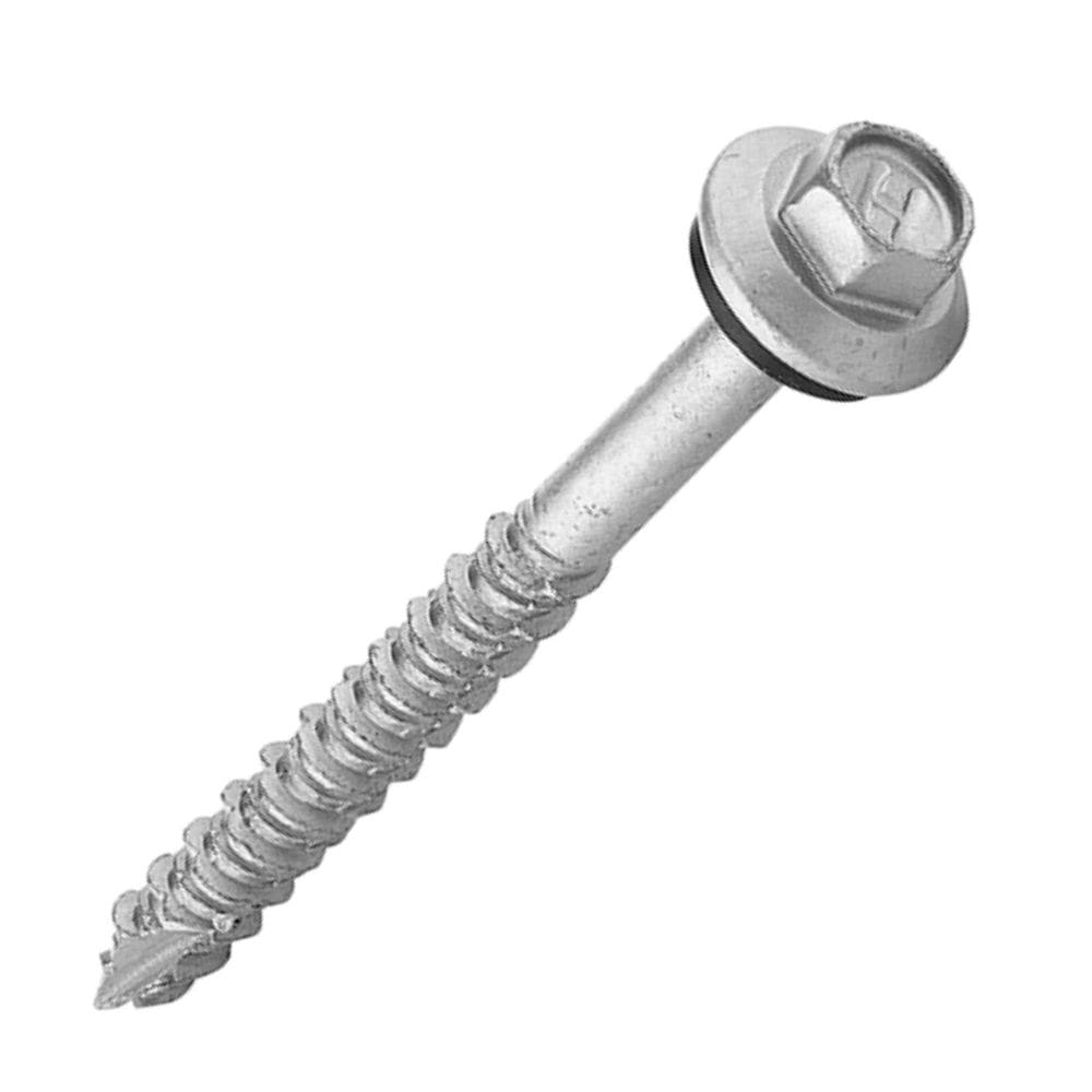 Kit 500 Parafusos Fixação Woodcon Metal X Madeira M6X100Mm