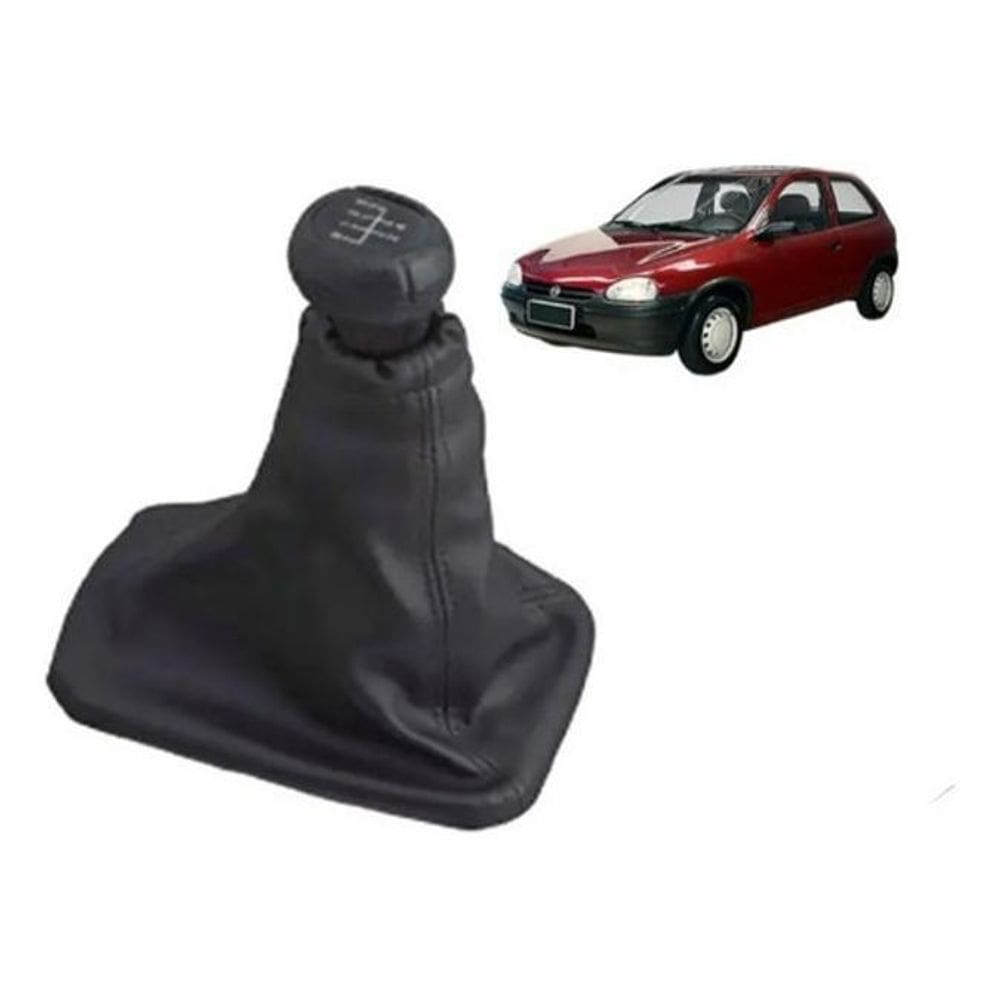 Bola Manopla Coifa Câmbio Preta Corsa 1994 95 96 97 98 1999