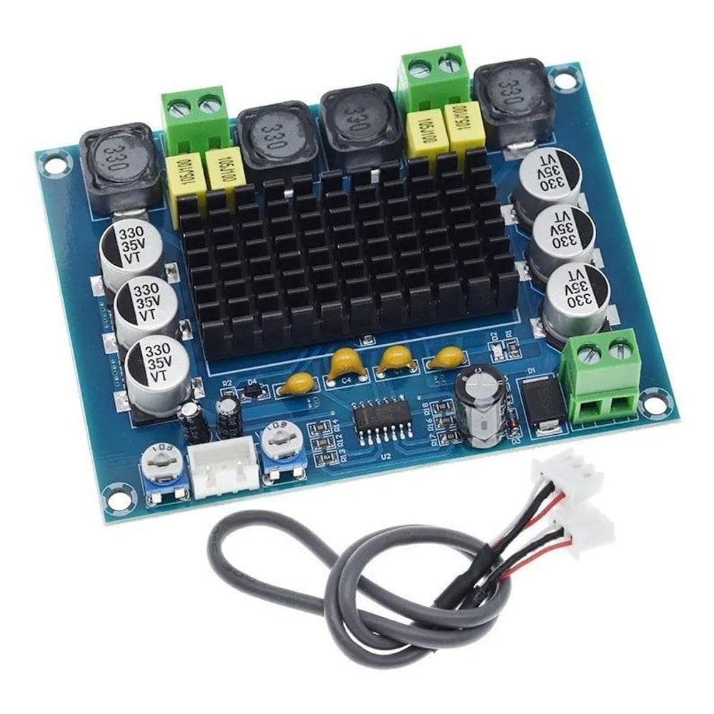 2X Placa Amplificador 120W Rms X 2 Canais Tpa3116 D2 12 A 26