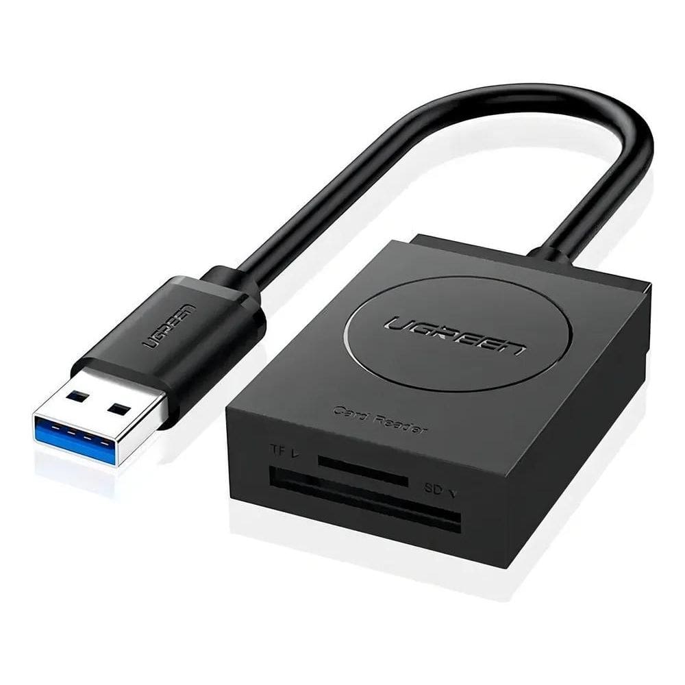 2X Leitor De Cartão Ugreen Usb 3.0 Para Sd + Tf