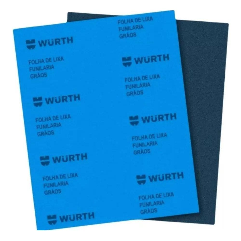 2X Lixa D`Agua Wurth  3000 Polimento