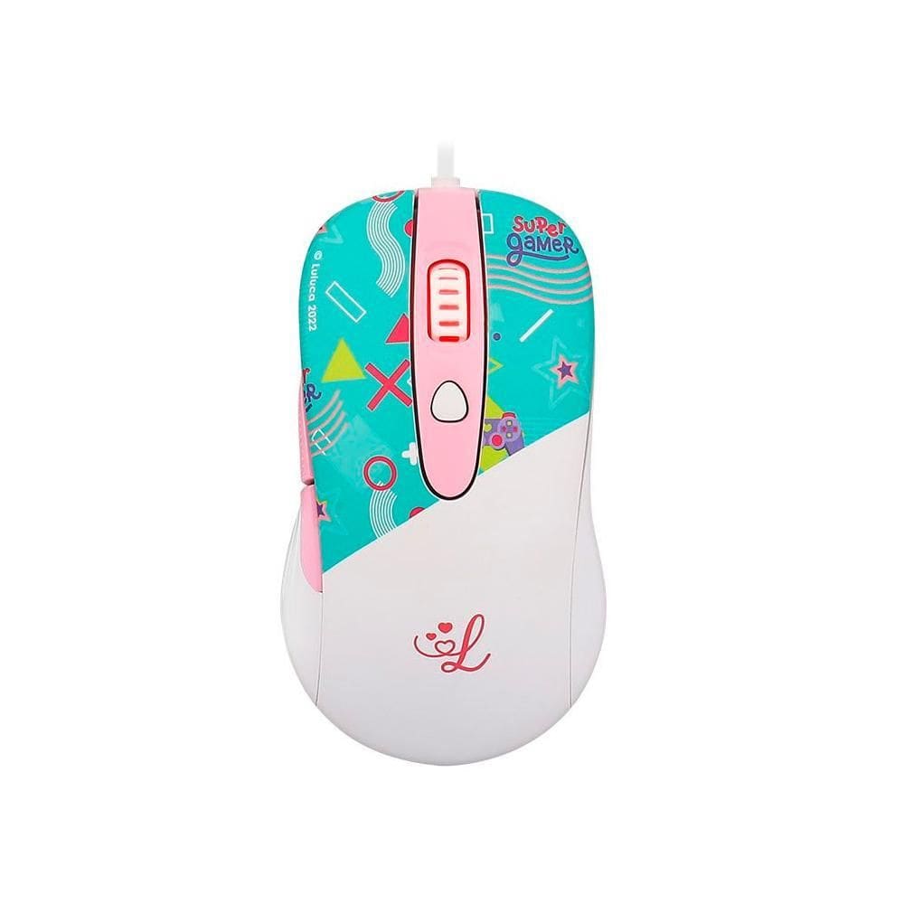 Mouse Gamer Luluca Rgb 7200Dpi 6 Botões L703 Redragon