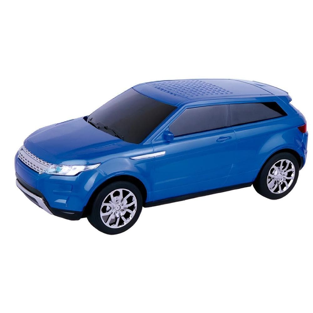 Caixa De Som Bluetooth Portátil Suv Azul Usb Sd Fm Potente