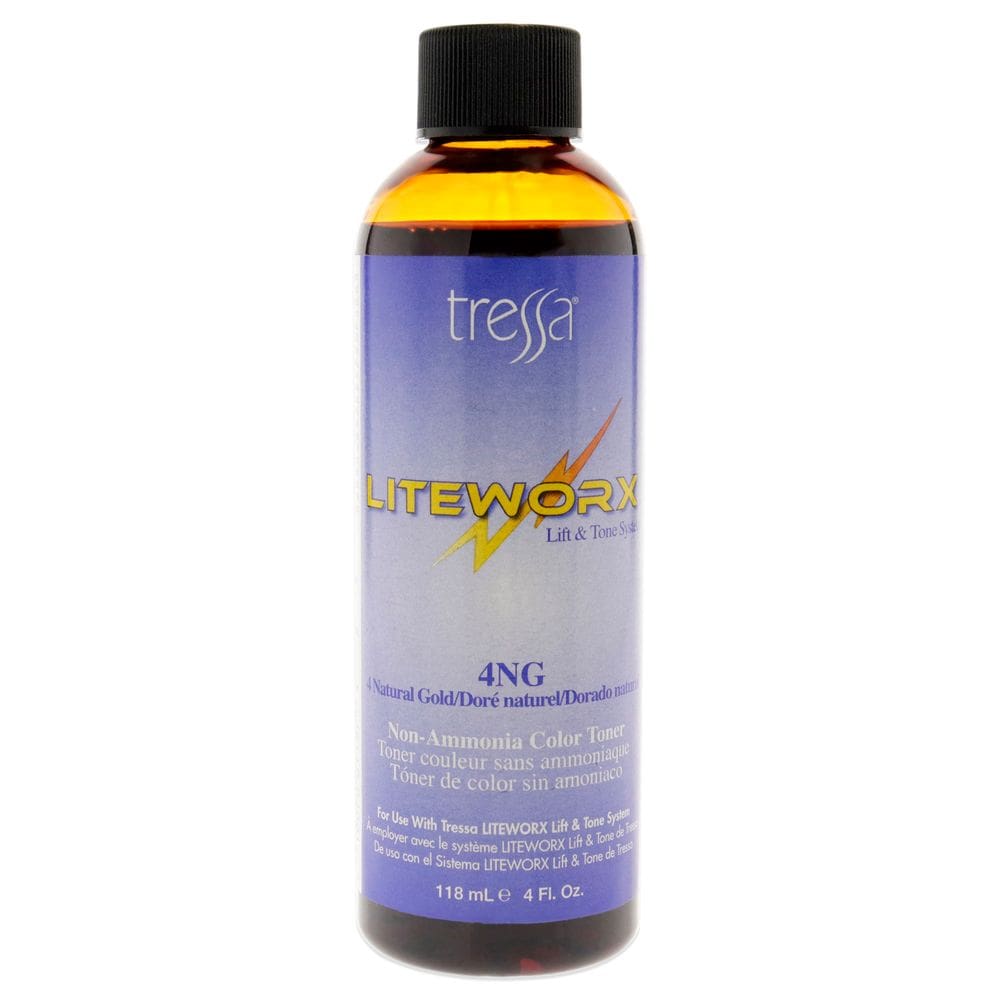 Tônico de cabelo Tressa Liteworx 4NG Natural Gold 120 ml unissex