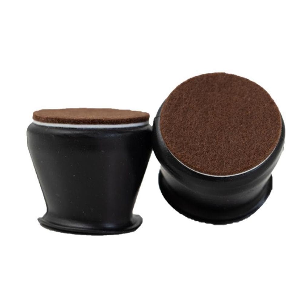 Kit 24 Unid Protetor Cadeira Pezinho De Silicone Com Feltro