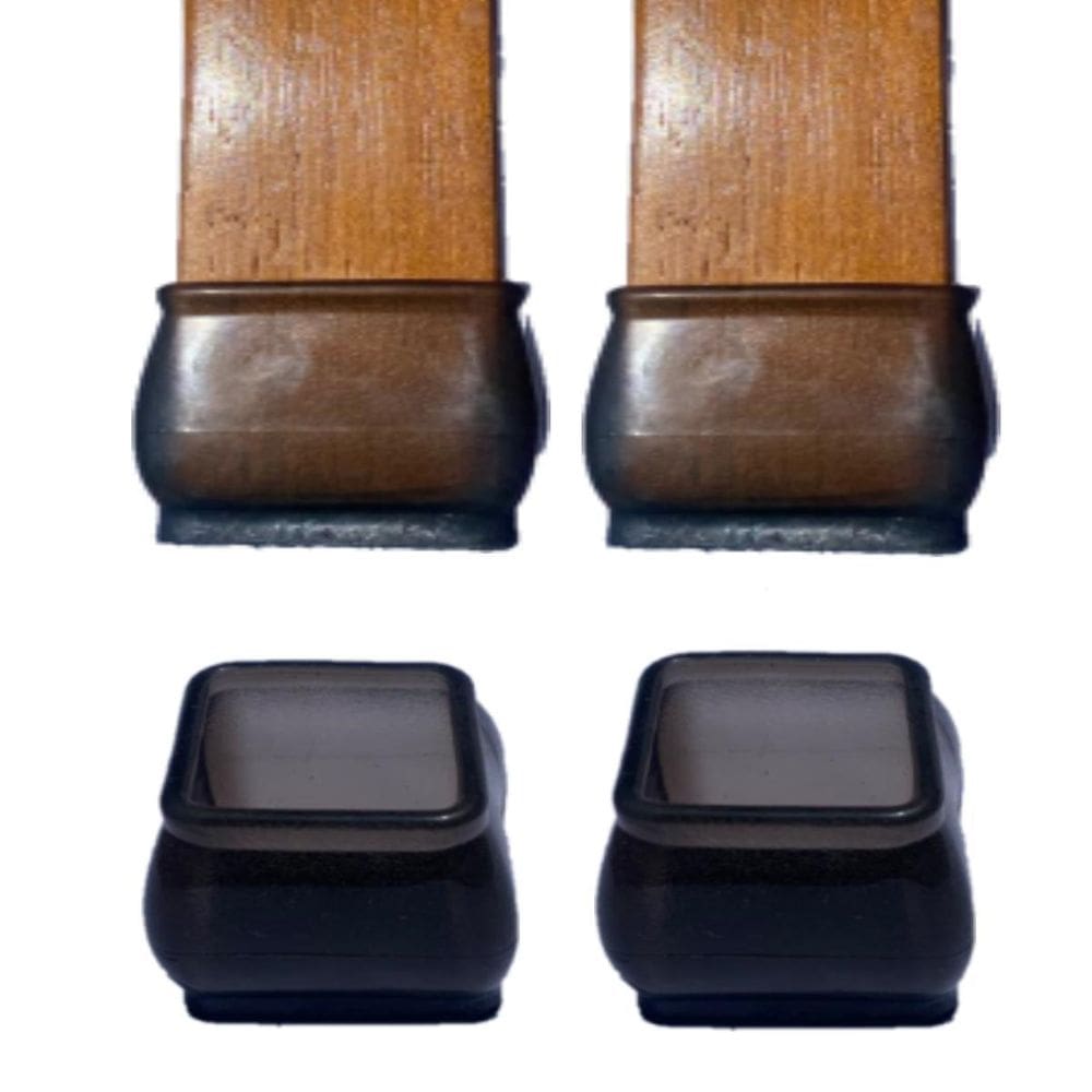 Protetor Pezinho Quadrado Para Cadeira Pé De Moveis C Feltro