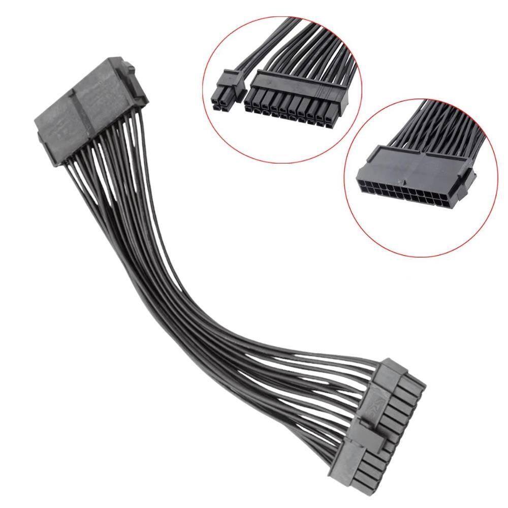 Extensor Atx 24 Pinos Macho/Femea 30Cm Para Fonte Preto