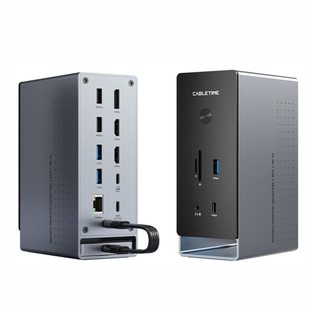 Dock Station Estação De Ancoragem 16 In 1 Cabletime