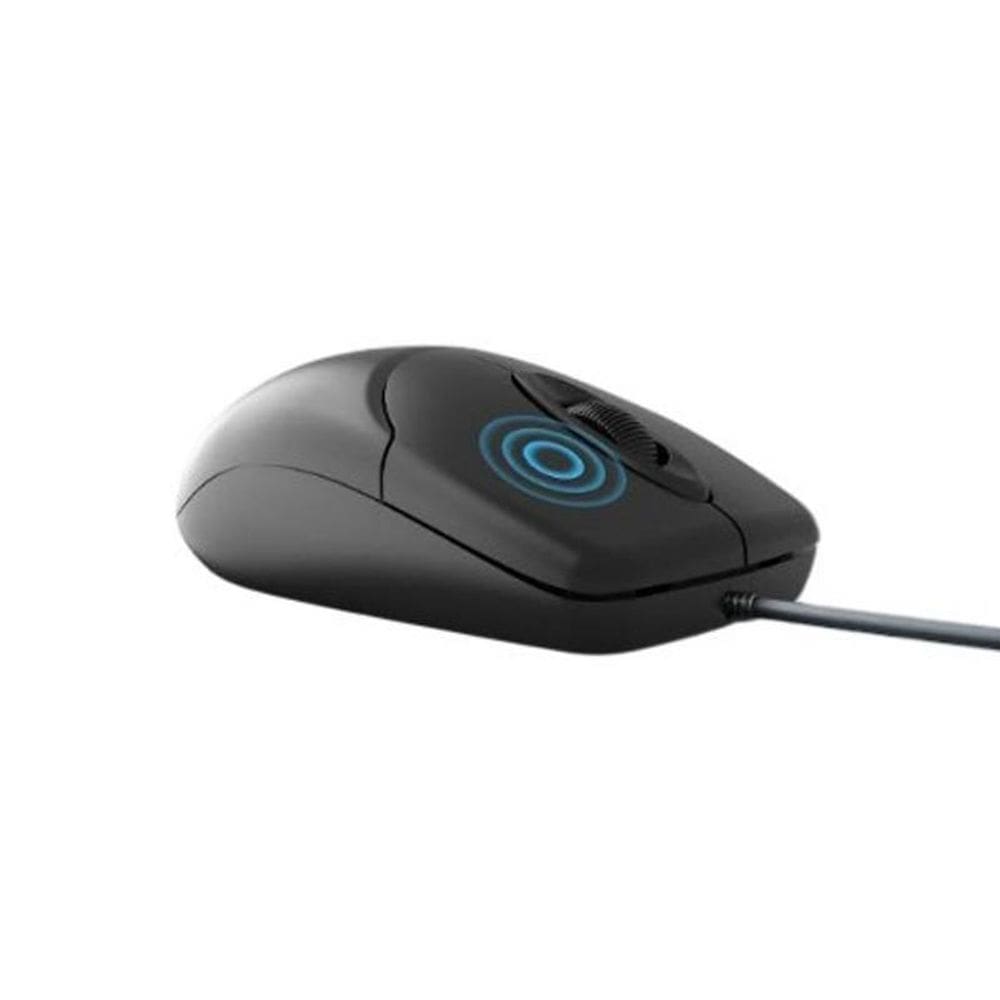 Mouse Óptico Acer Com Fio Usb Preto 03 Botões Plug & Play