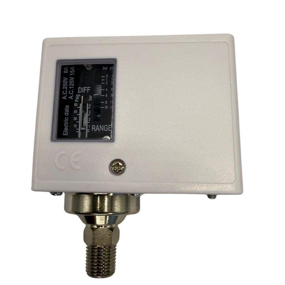 Hlp Pressostato Universal Dn 1/4 Npt Água, Ar E Gases