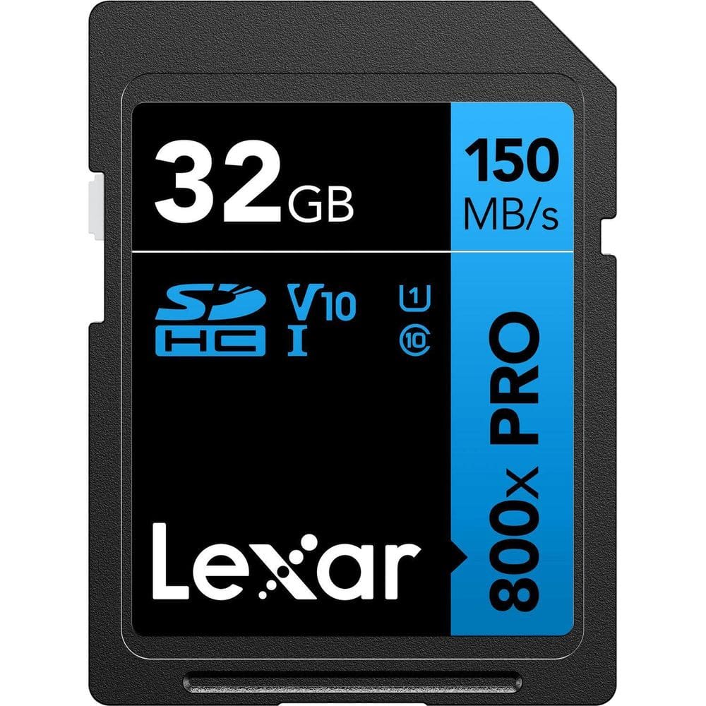 Cartão Sdhc 32Gb Lexar Blue 800X Pro 150Mb/S Uhs-I / V10 /