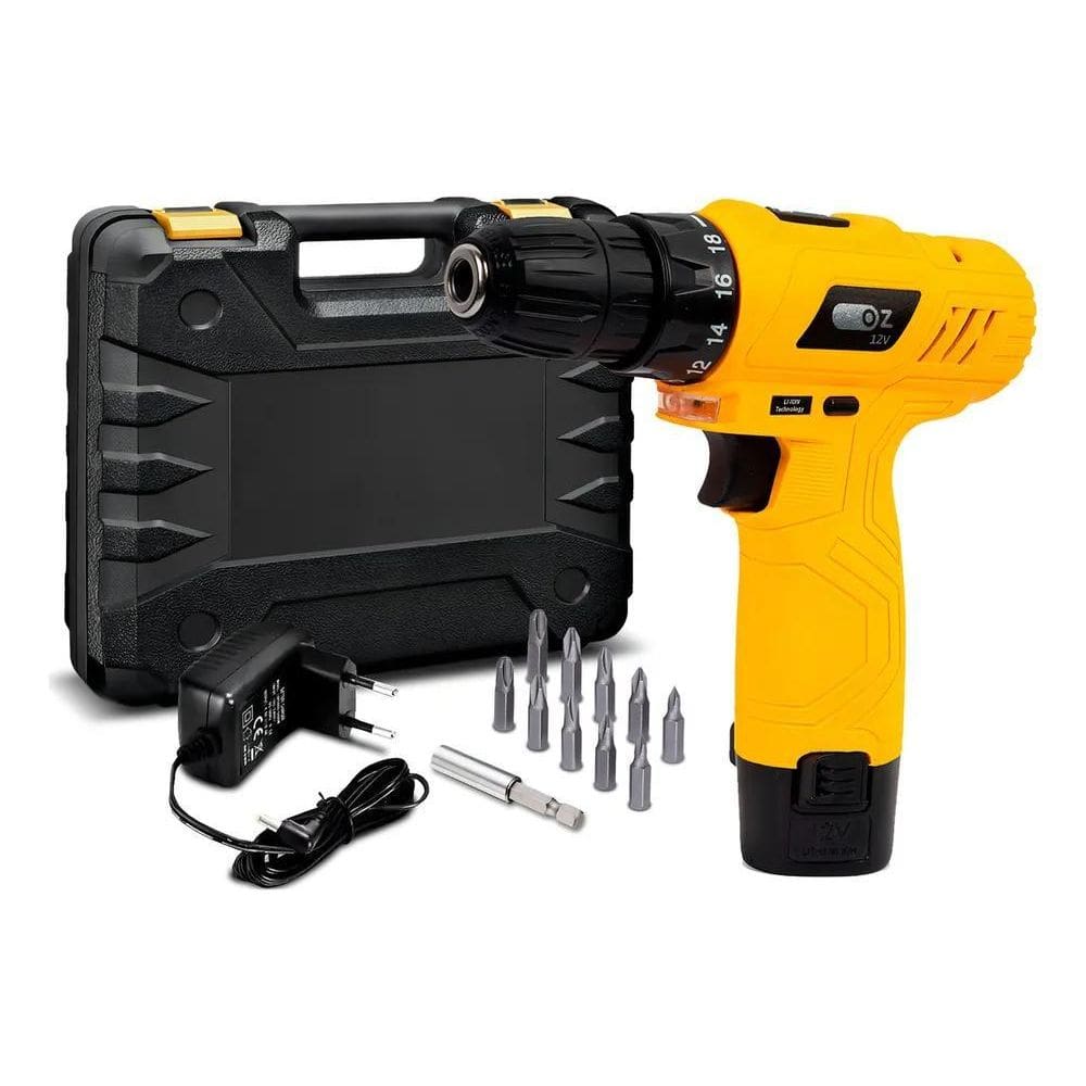 2X Parafusadeira Furadeira Sem Fio Com Maleta Kit Pb3000K Co