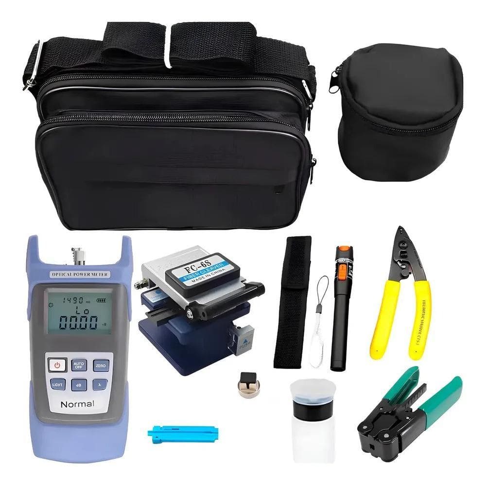 2X Kit Ferramentas Fibra Óptica Ftth Completo C