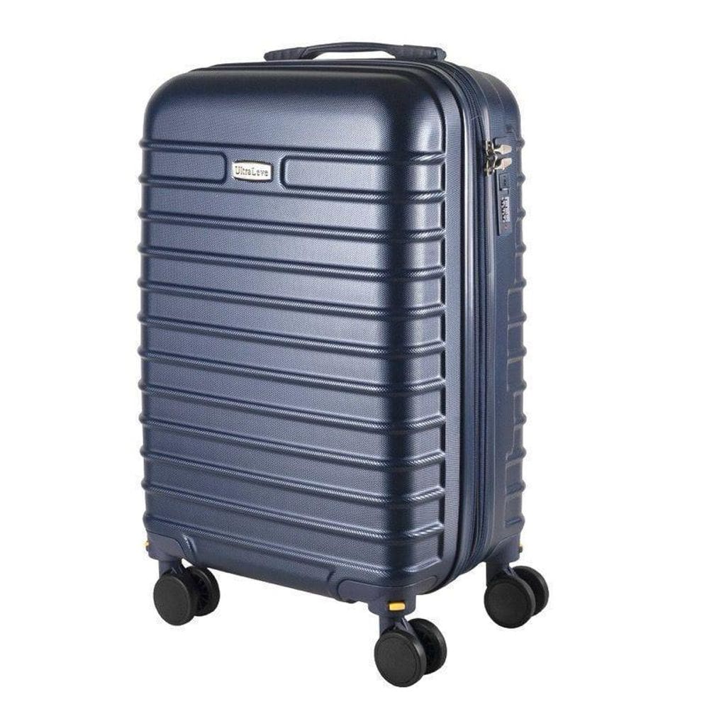 Mala De Bordo 10Kg Expansível Azul Marinho Fan Ultra Leve