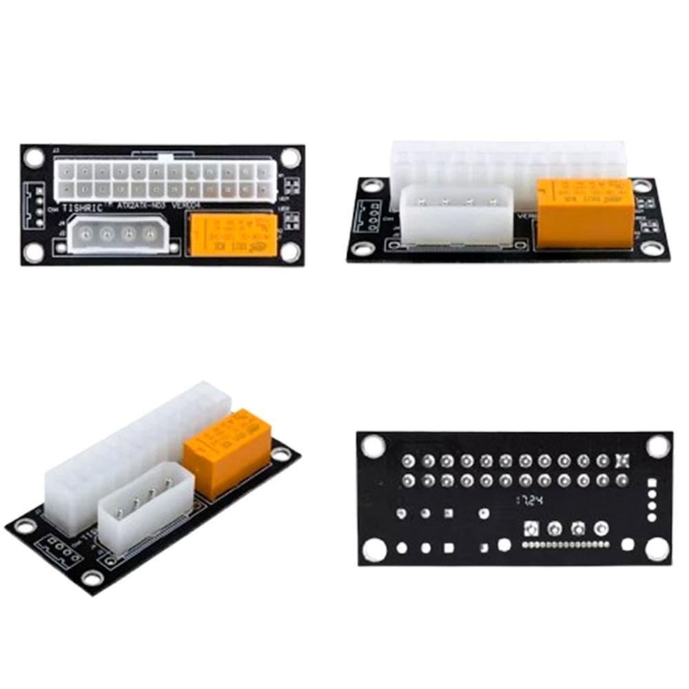 Adaptador Sincronizador De Fontes Atx2Atx-N03 24 Pinos