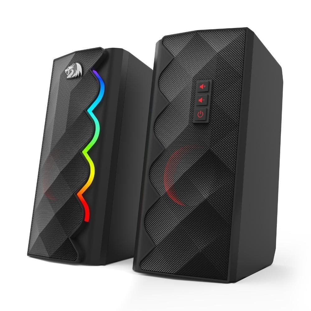 Caixa De Som Redragon Cipher Rgb Gs522 Preto