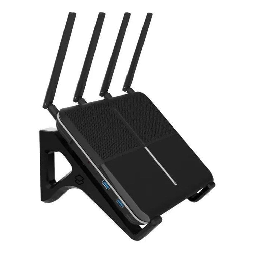 2X Suporte Roteador Wi-Fi De Parede Universal