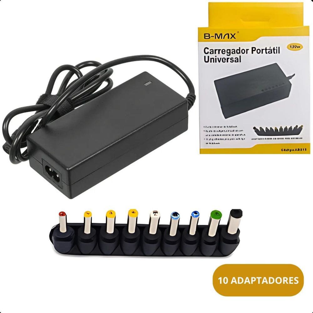 Carregador Universal 120W Ajustável Notebook