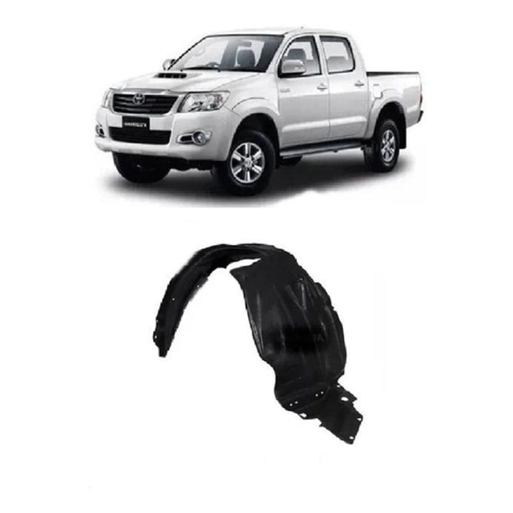 Paralama Interno Bate Pedra Dianteiro Hilux 12/15 Esquerdo