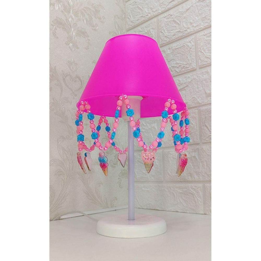 Abajur Para Mesa De Cabeceira Decorar Quarto De Menina Rosa