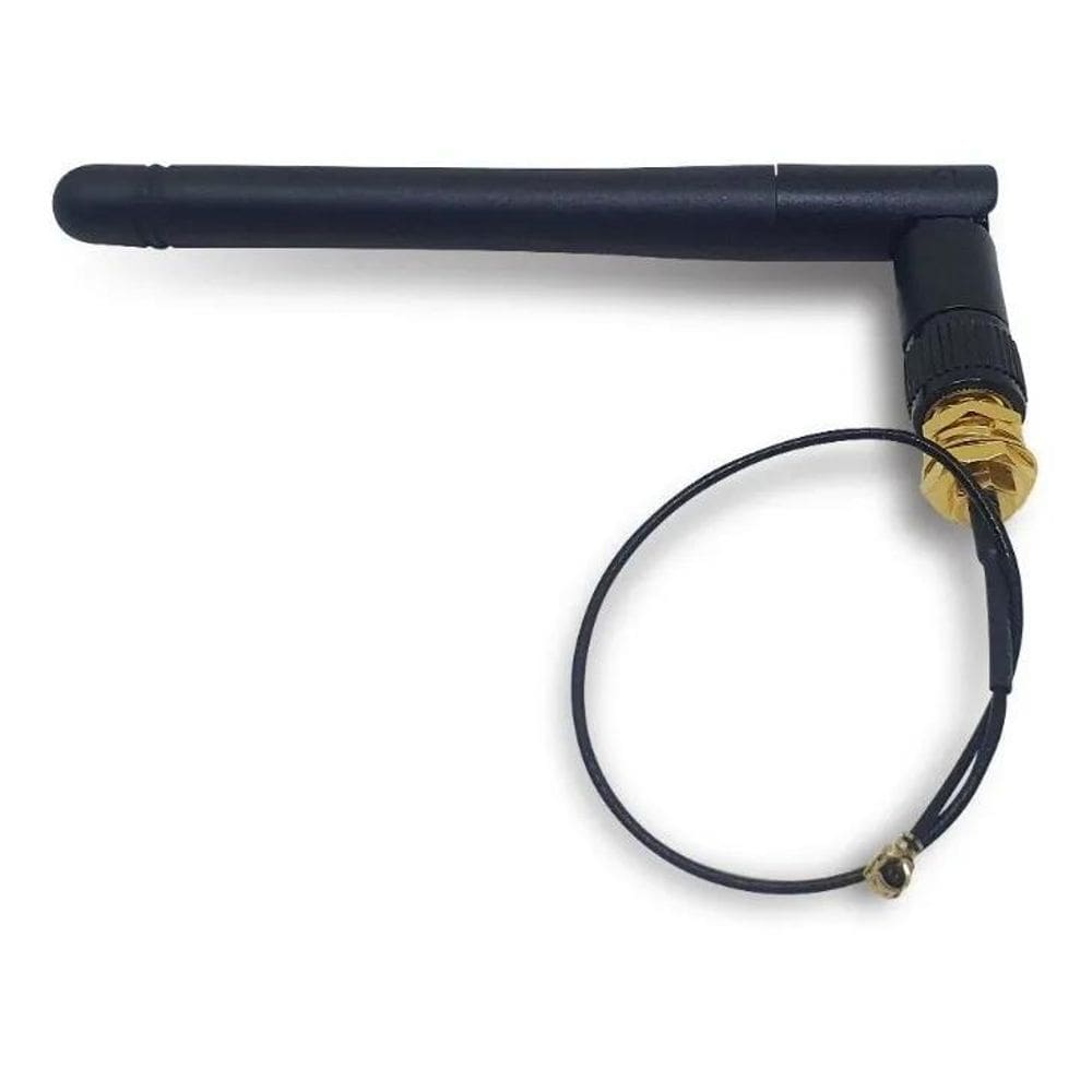 2X Antena 2.4Ghz 3 Dbi Com O Cabo Pigtail U.Fl