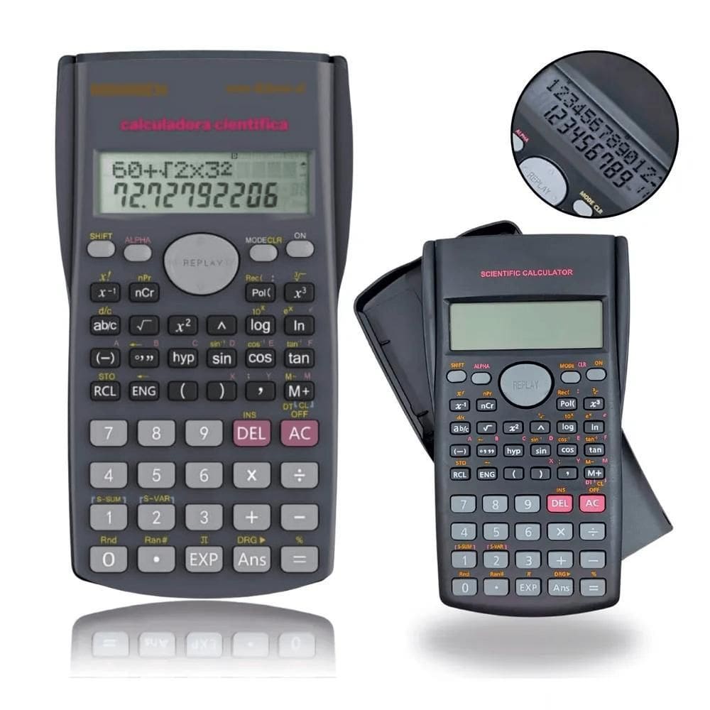 Calculadora Científica 240 Funções Mm 10+2 Digito Mm-82Ms-D