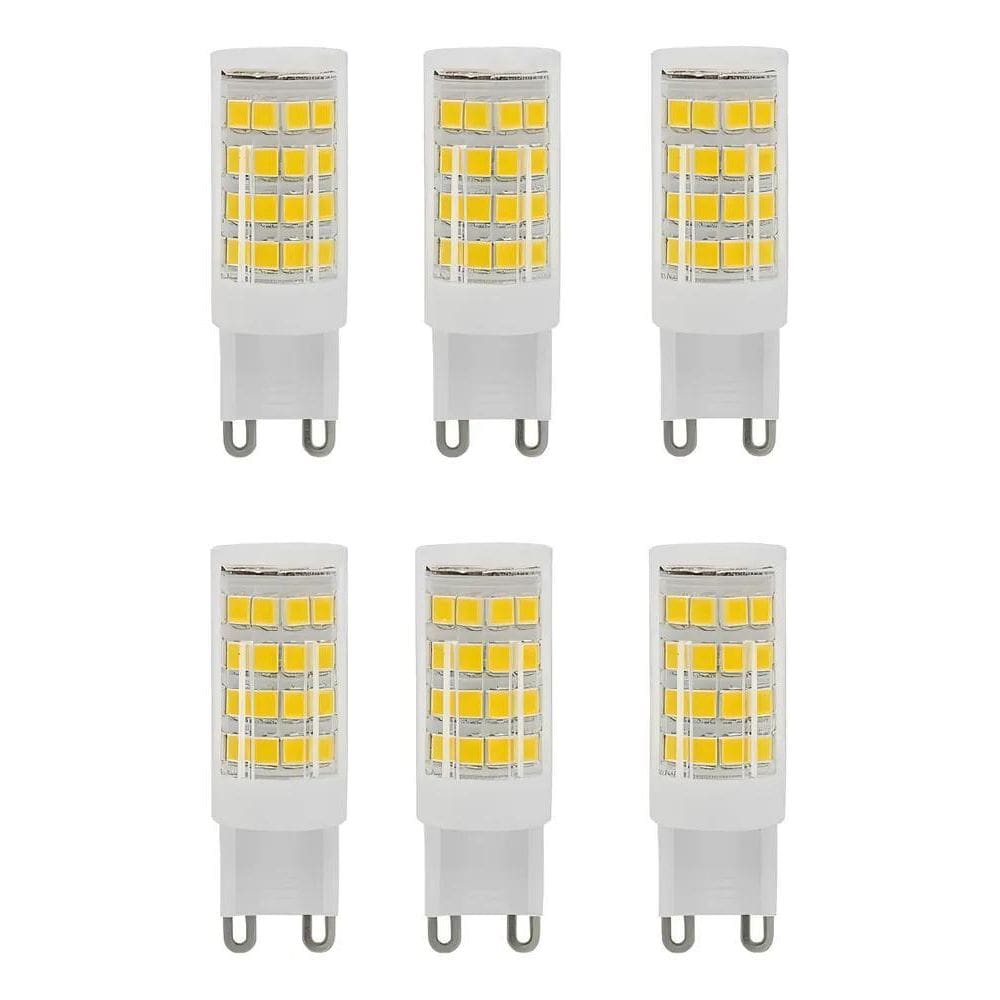 Lâmpada Halopin Led G9 5W Branco Quente Para Lustres  6 Un.