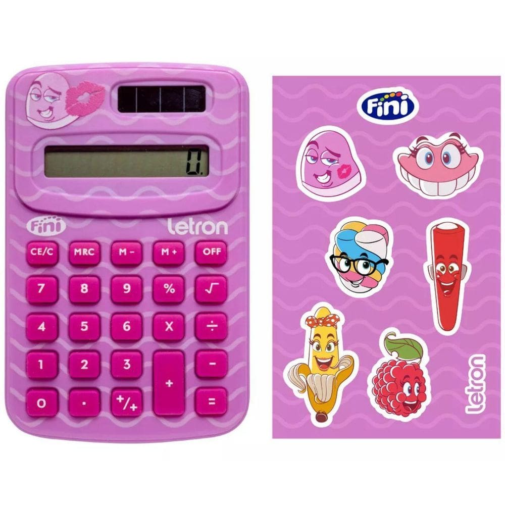 Calculadora Fini Beijinho Energia Solar E Adesivos - Letron