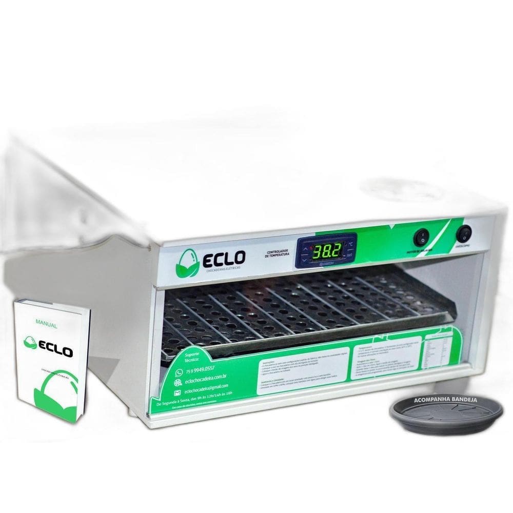 Chocadeira Eclo 70 Ovos - Programada e Completa