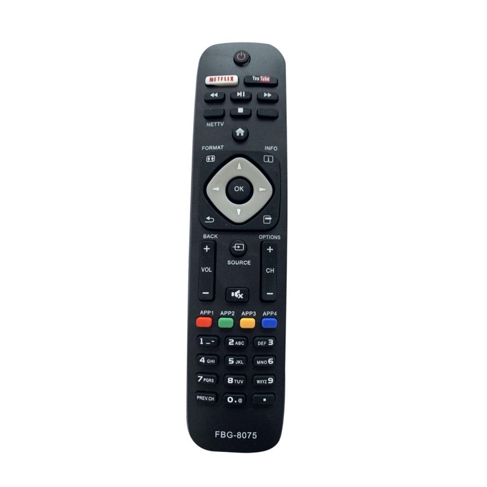 Controle Tv Smart Philips C/Netflix 8075 Importado