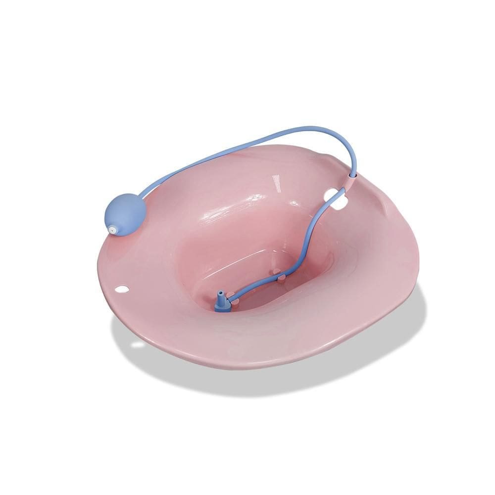 Bacia Para Banho De Assento Rosa Bidê Portátil Montserrat