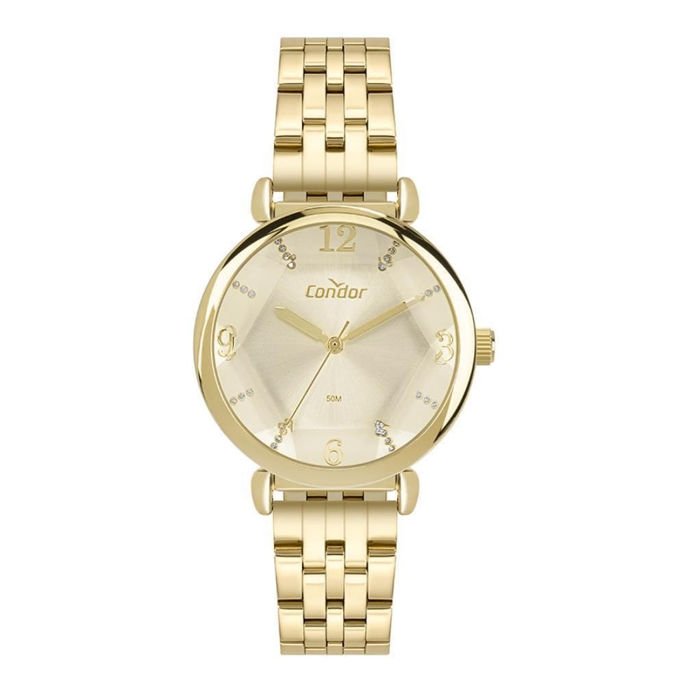 Relógio Condor Feminino Ref: Co2035Njq/4X Fashion Dourado