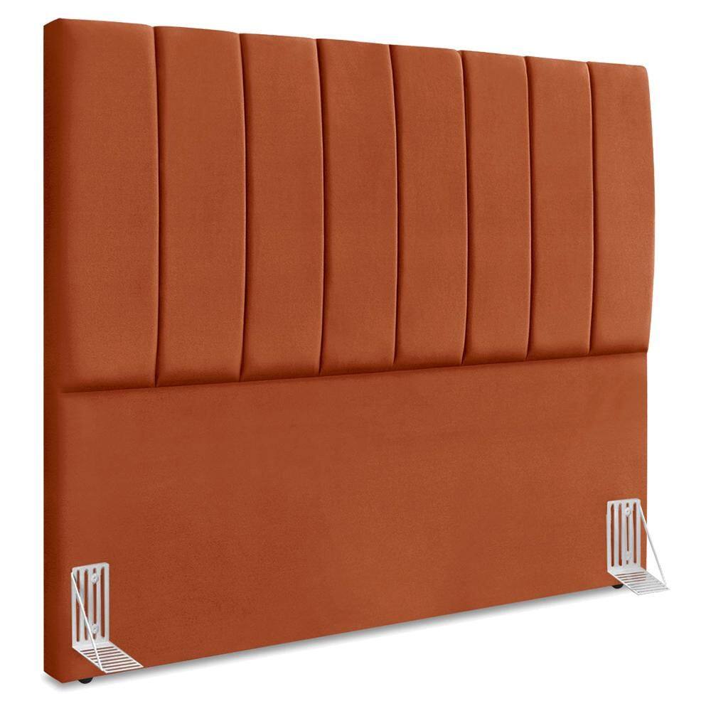 Cabeceira Casal 140 cm Com Frame Dalia Suede Artte