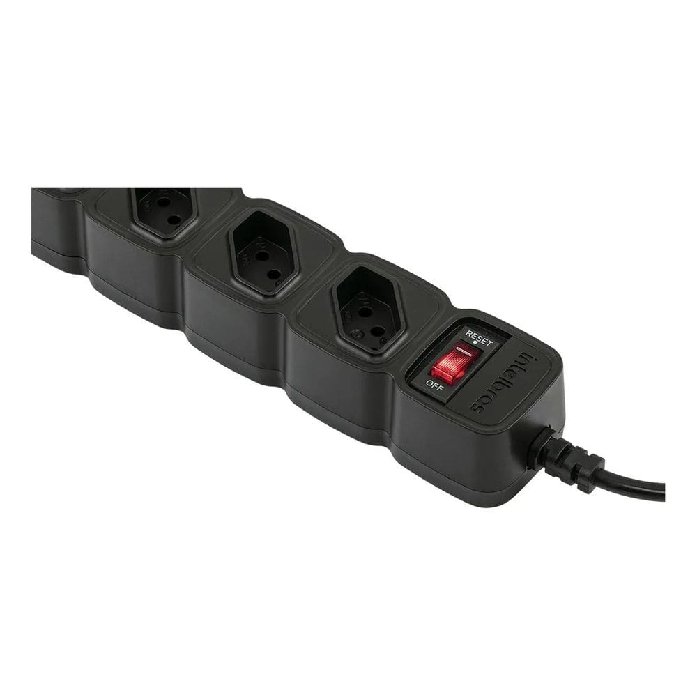 Protetor Eletrônico 5 Tomadas Cabo 3mt Epe 205+ Pt Intelbras
