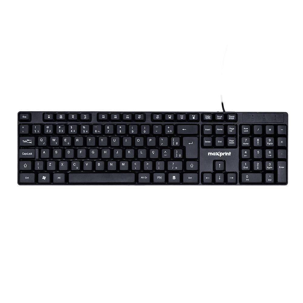 Teclado Officeeasy Com Fio Usb 2.0 Maxprint