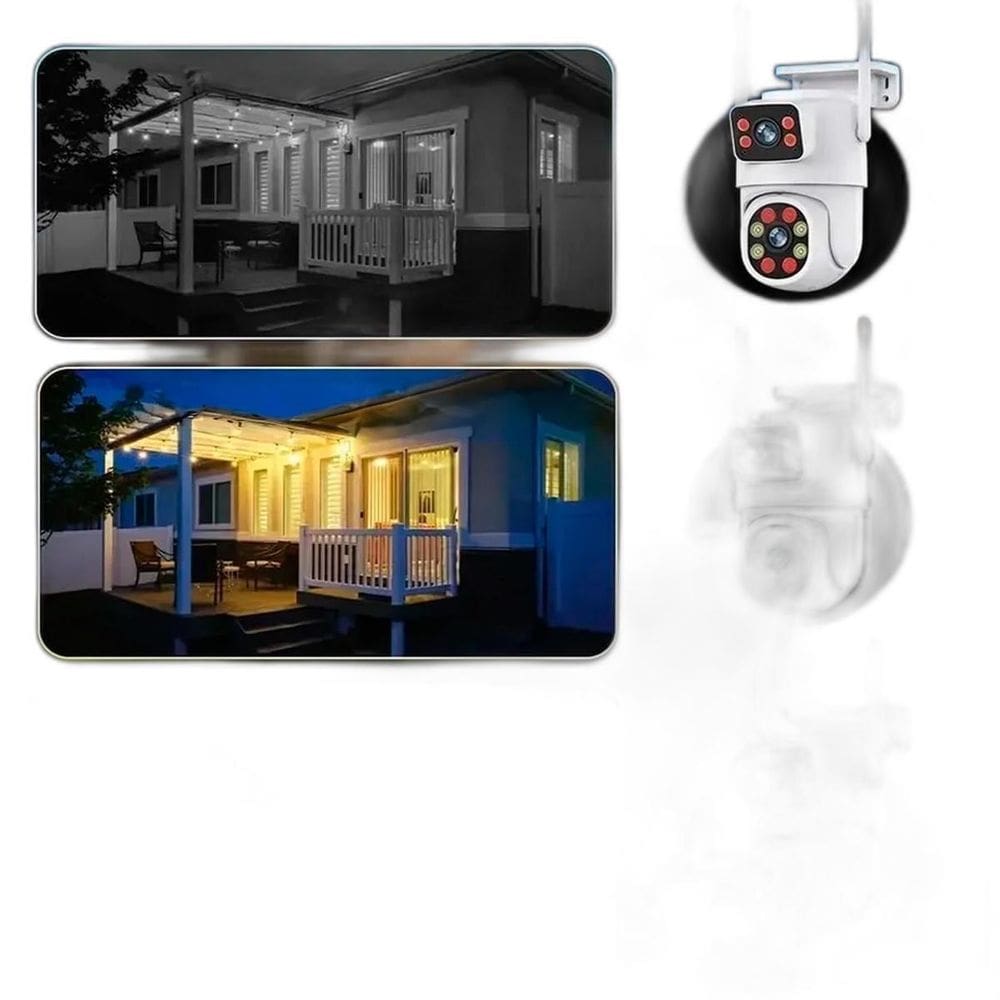 Câmera Vídeo Externa Casa Smart Infravermelho
