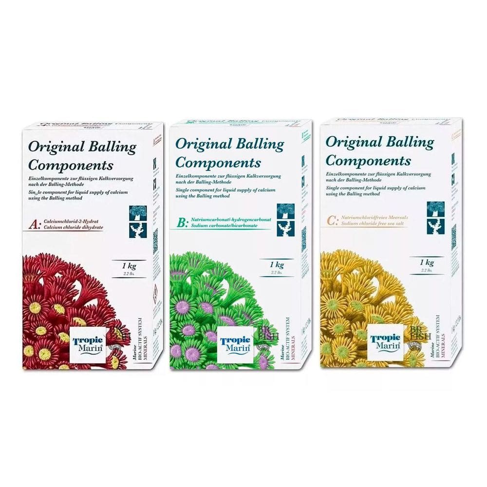 Balling  Tropic Marin Abc Aquário Marinho 3X 1 Kg