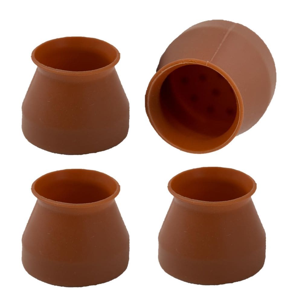 Kit 12 Protetores Para Pe De Moveis Cadeira 20 - 23Mm A 25Mm