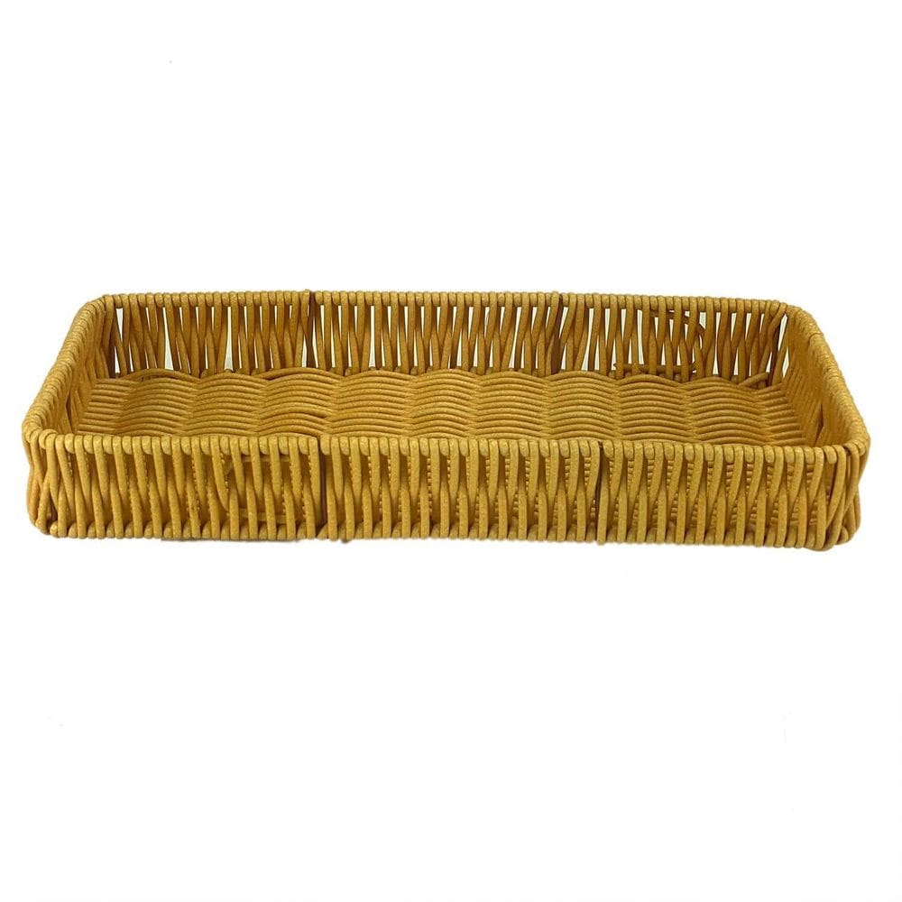 Bandeja Tramada Retangular Tipo Vime Multiuso 29X14Cm 6982