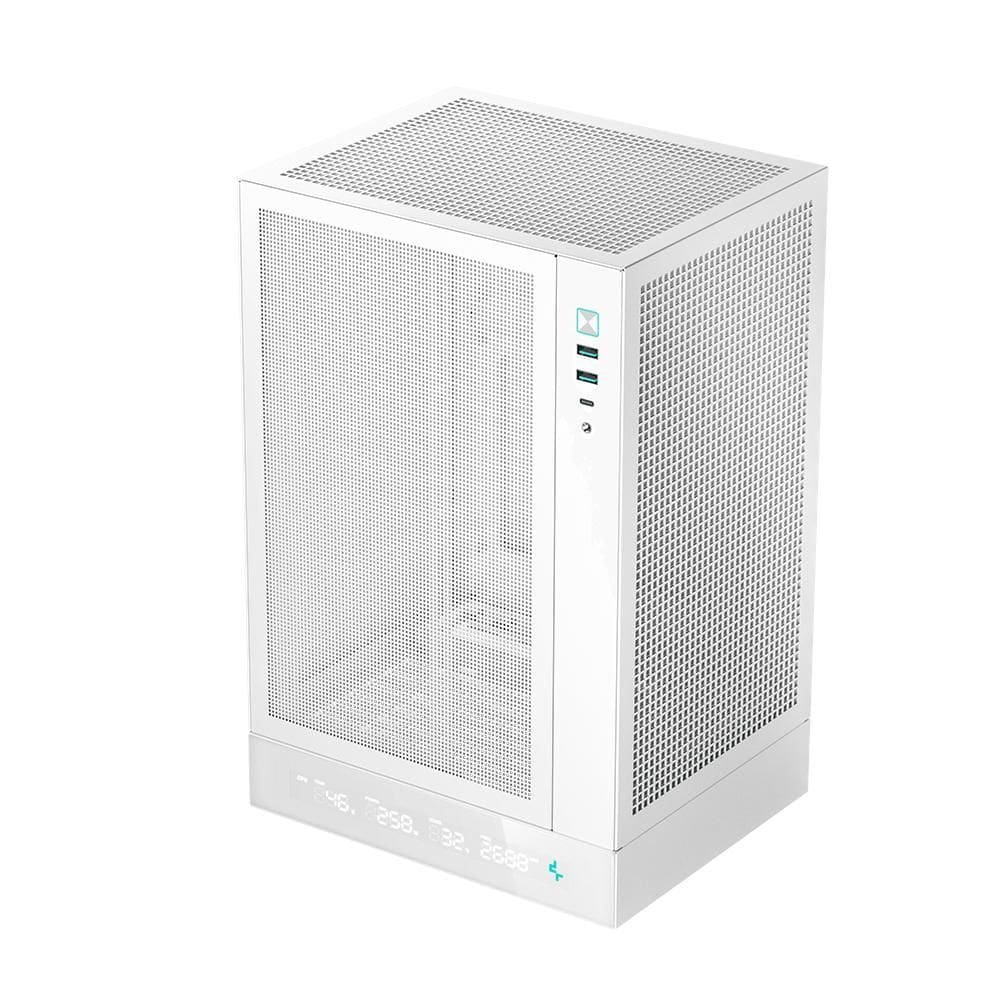 Gabinete Deepcool Ch170 Digital Mini Itx Vertical Branco