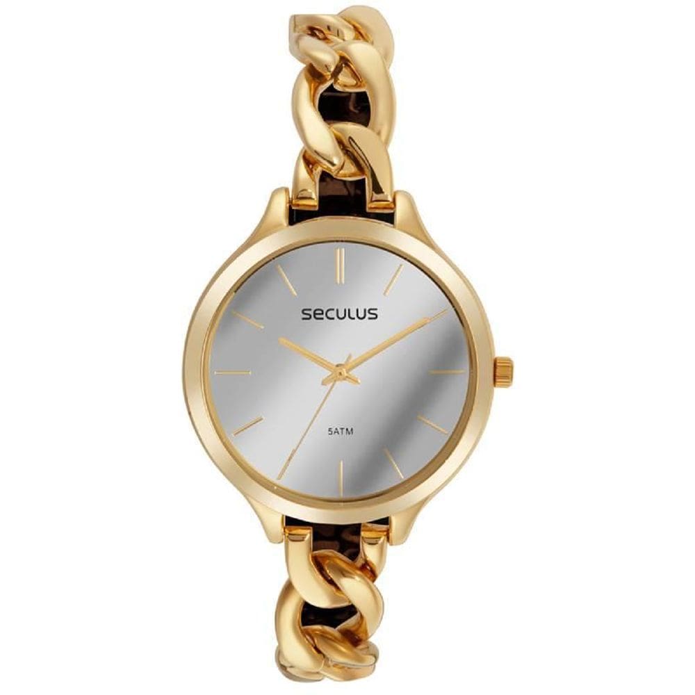 Relógio Seculus Feminino Analógico 77170Lpsvds2 D Corrente