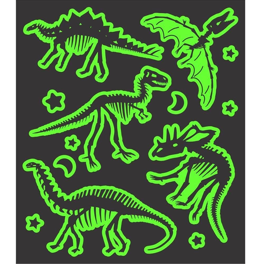 Glowfun Tatuagem Infantil Brilha No Escuro Dinossauro