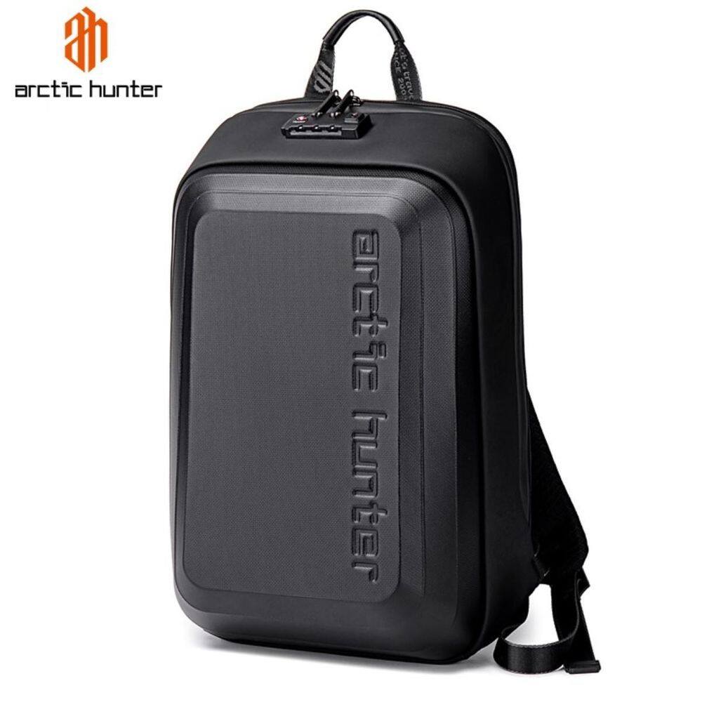 Mochila Notebook Impermeável Com Cadeado Arctic Hunter Preta