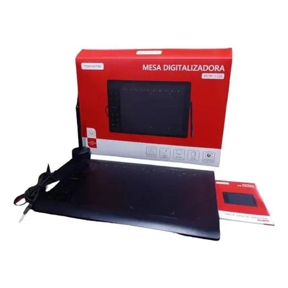 2X Mesa Digitalizadora 5080Lpi 8192 Níveis Preto 360X210Mm