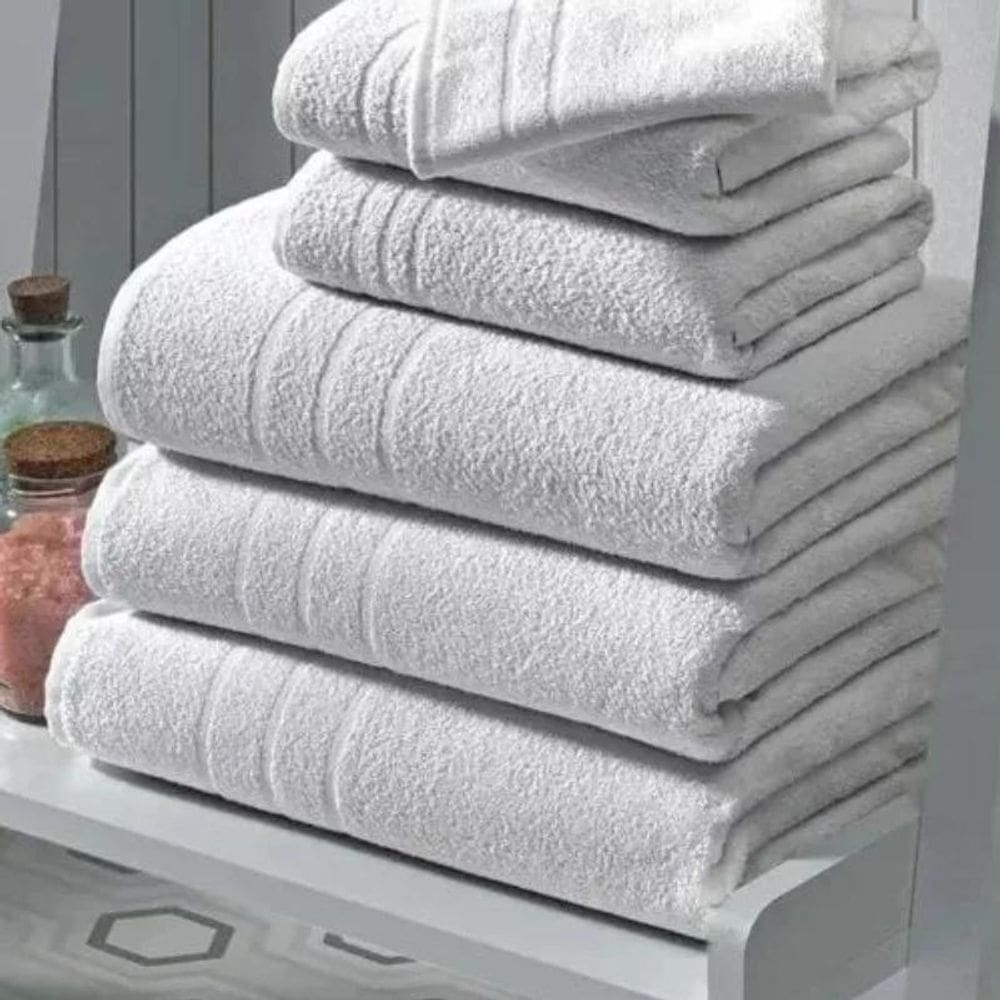 Toalha de Banho Silver 70cm X 140cm Lufamar - Branco