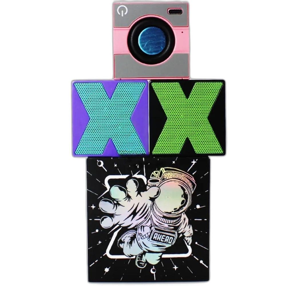 Caixinha Som Astronauta Durável Produto Oficial Ideal