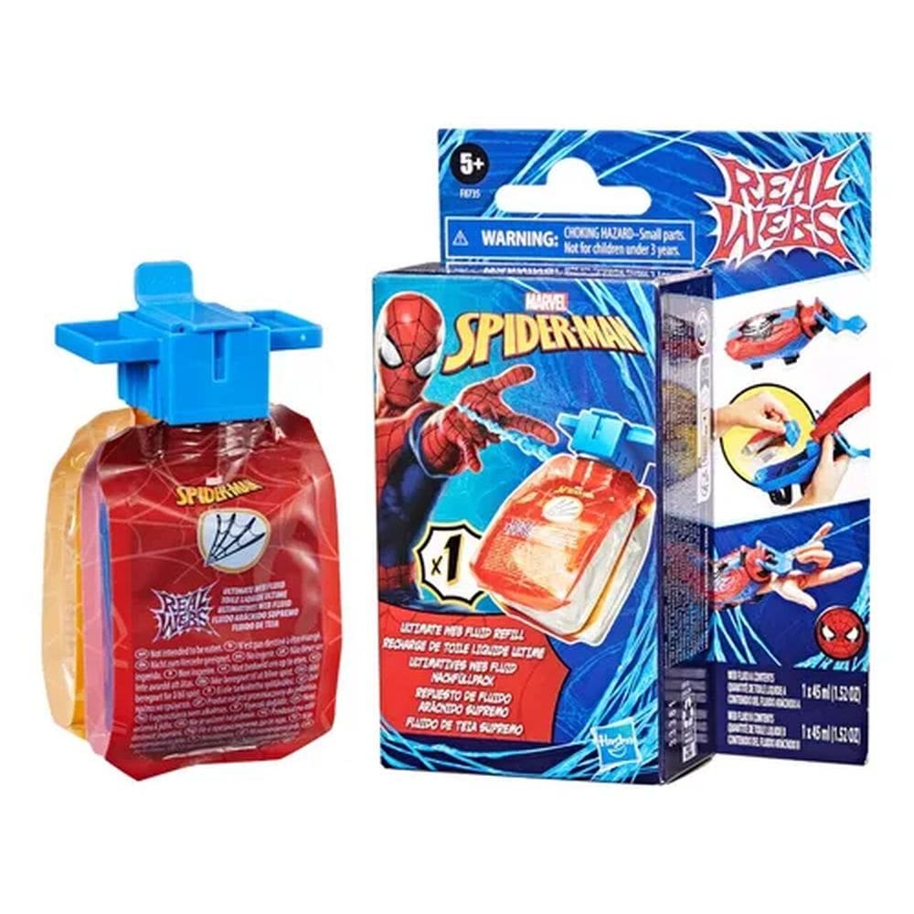 Refil Fluido de Teia Supremo Real Webs - Hasbro F8735